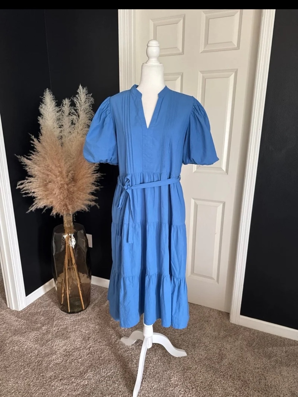 Pinch: On Our Mind Blue Midi Dress size XL - Picture 2 of 12
